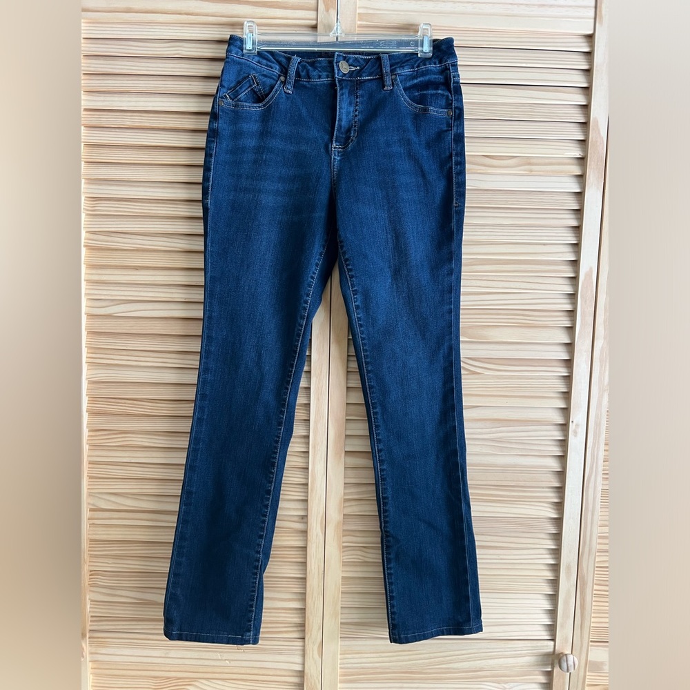 JAG Women’s Jeans Mid Rise Straight Leg Dark Wash Size 6